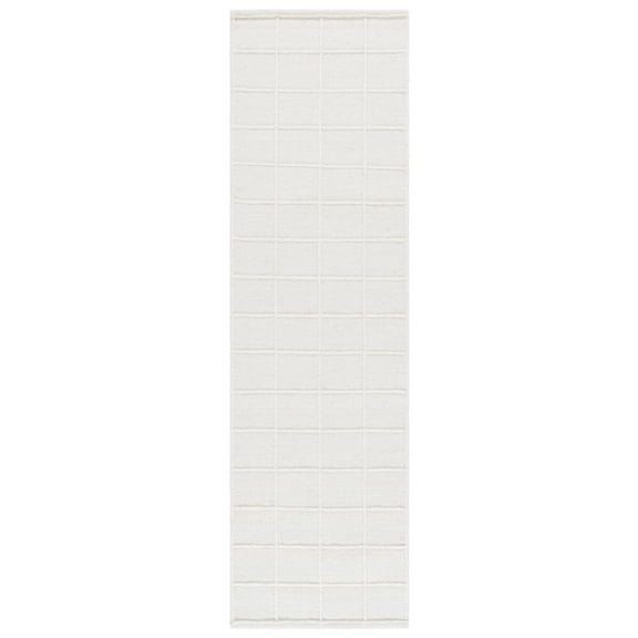 SAFAVIEH Natura Chodak Geometric Runner Rug, Ivory, 2'3" x 8'