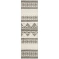 thumbnail image 1 of SAFAVIEH Natura Christabella Geometric Runner Rug, Ivory/Grey, 2'3" x 6', 1 of 9