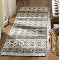 thumbnail image 1 of SAFAVIEH Natura Cillian Braided Diamonds Runner Rug, Silver, 2'3" x 8', 1 of 5