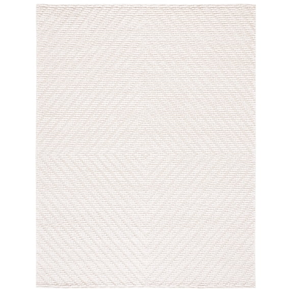 SAFAVIEH Natura Claude Diamond Area Rug, Ivory, 8' x 10'