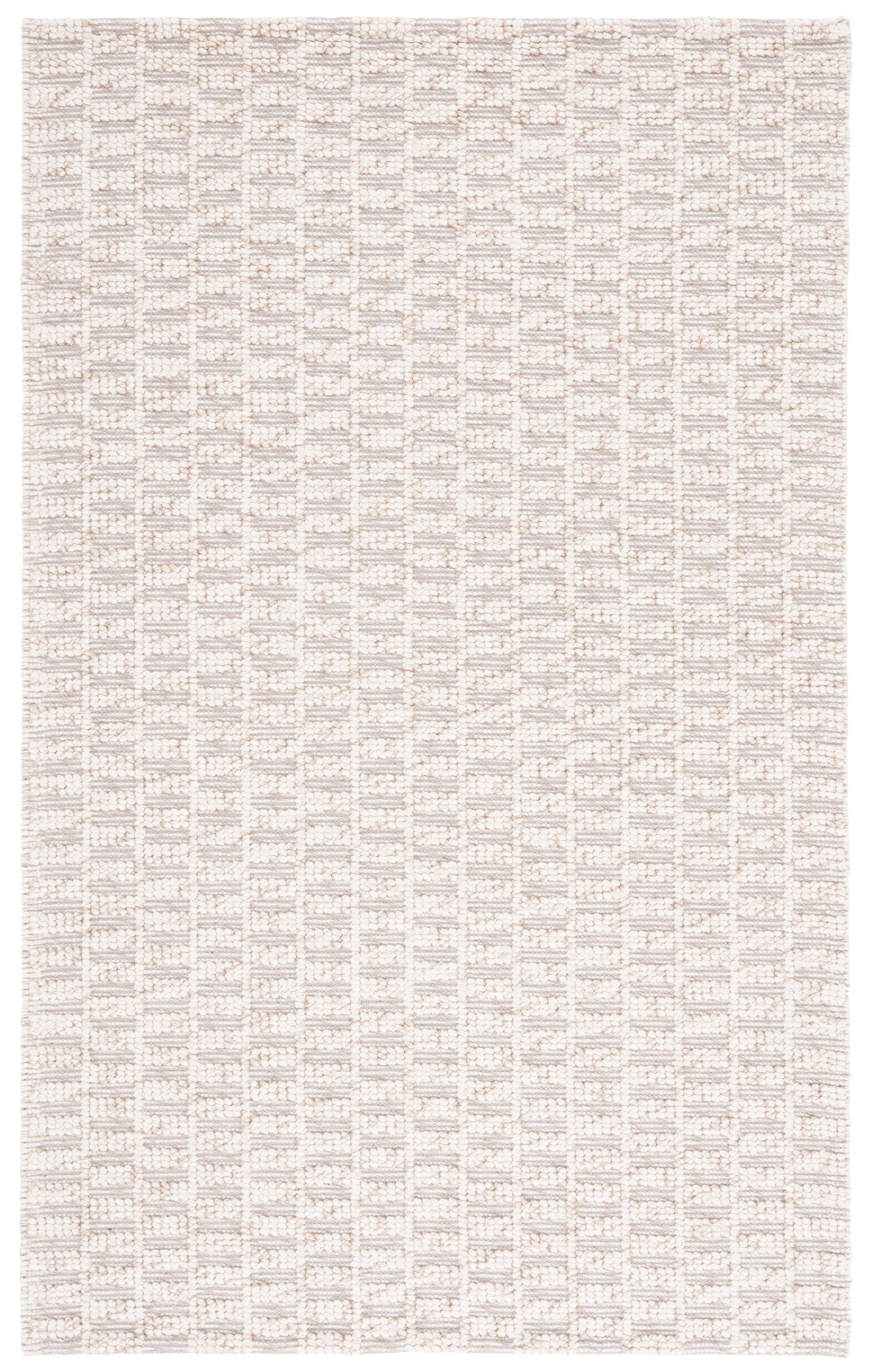 SAFAVIEH Natura Cleto Geometric Area Rug, Brown/Ivory, 4' x 6'