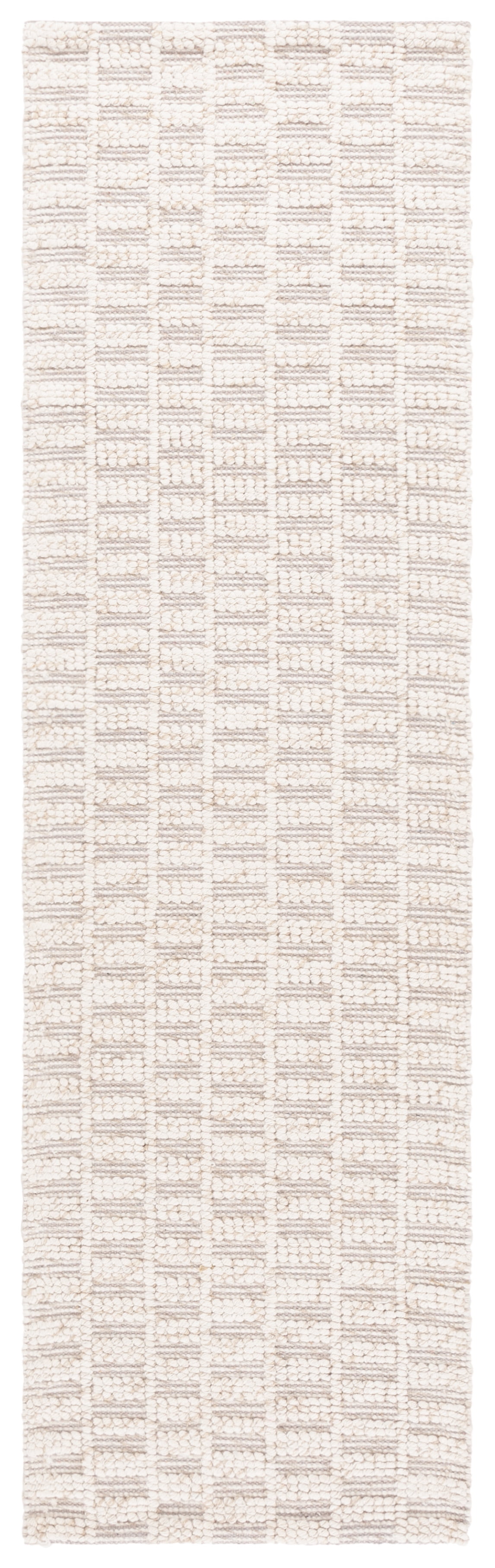 SAFAVIEH Natura Cleto Geometric Runner Rug, Brown/Ivory, 2'3" x 8'