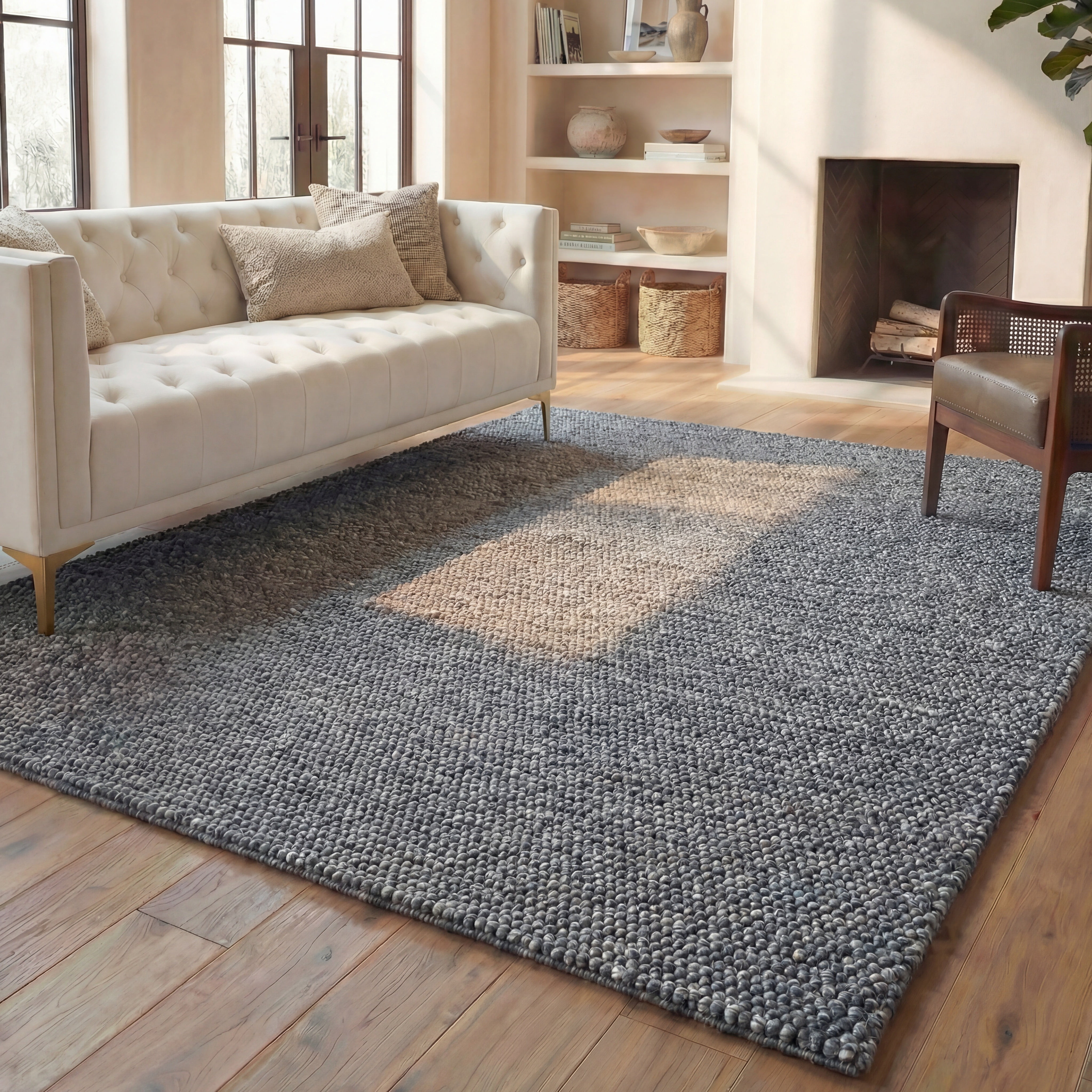 Safavieh Natura Feride Geometric Area Rug, Dark Gray, 11' x 15'