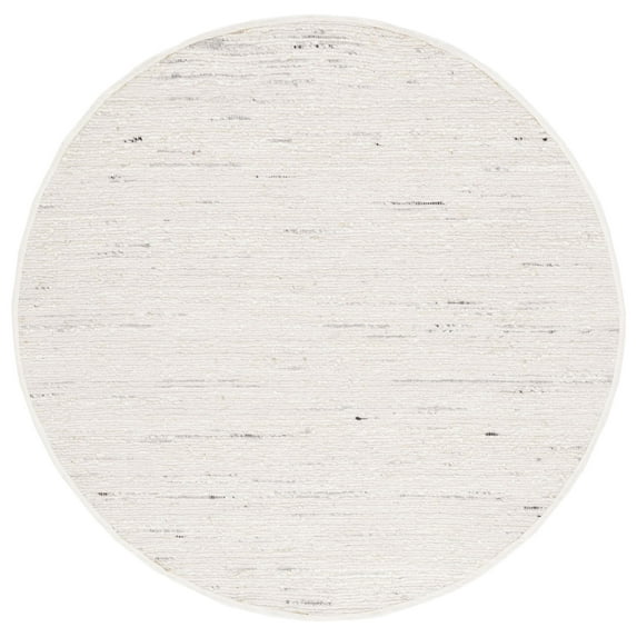 SAFAVIEH Natura Caelan Abstract Area Rug, Ivory, 8' x 8' Round