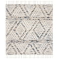 thumbnail image 1 of SAFAVIEH Natura Colleen Southwestern Area Rug, Ivory/Blue, 6' x 6' Square, 1 of 7