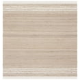 thumbnail image 1 of SAFAVIEH Natura Constantine Striped Area Rug, Natural/Ivory, 6' x 6' Square, 1 of 8