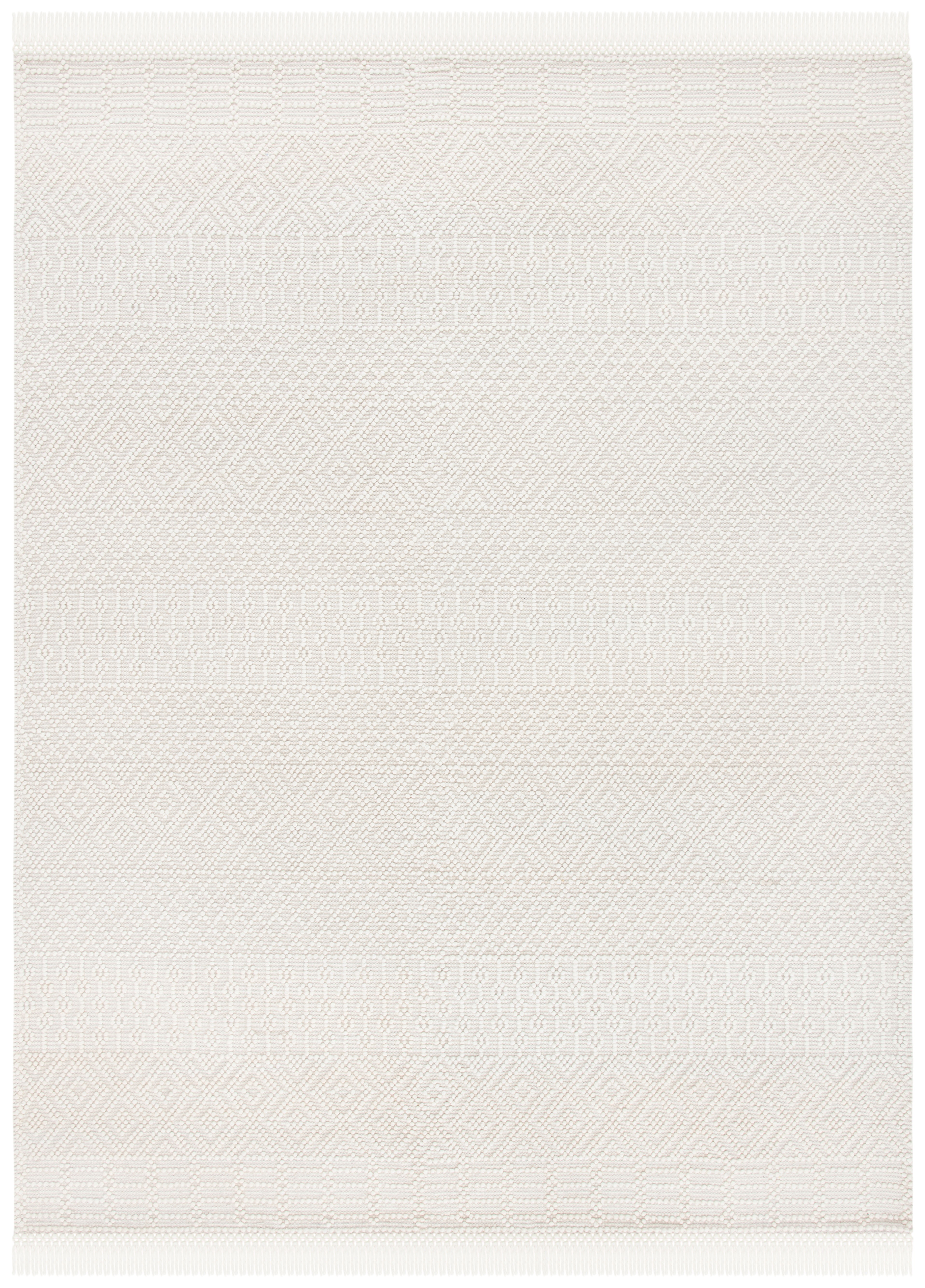 SAFAVIEH Natura Cordelia Southwestern Wool Area Rug, Ivory, 11' x 15'