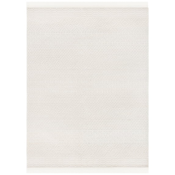 SAFAVIEH Natura Cordelia Southwestern Wool Area Rug, Ivory, 11' x 15'