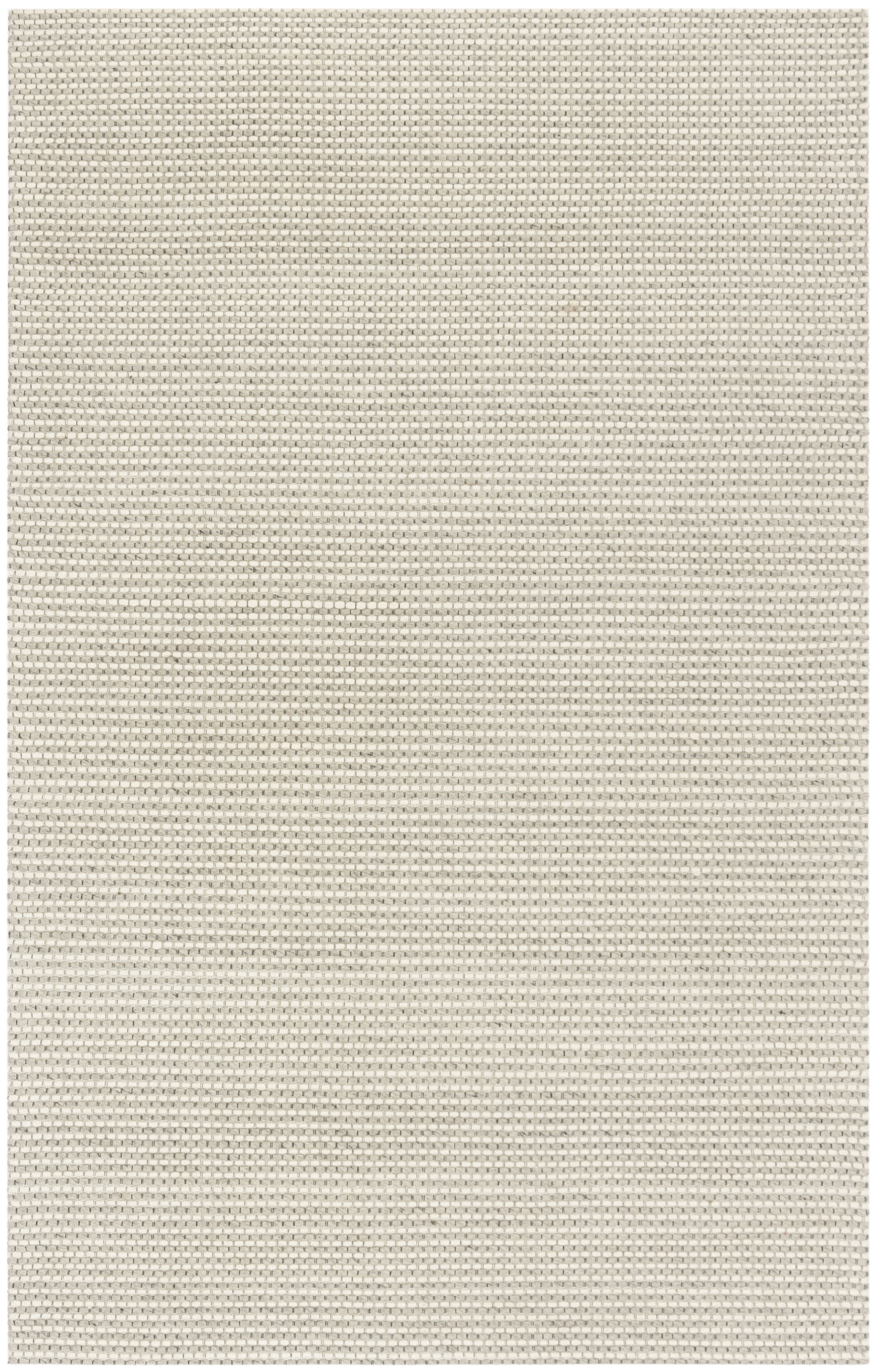 SAFAVIEH Natura Corine Geometric Area Rug, Silver/Ivory, 6' x 9'