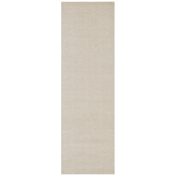 SAFAVIEH Natura Corine Geometric Runner Rug, Ivory, 2'3" x 12'