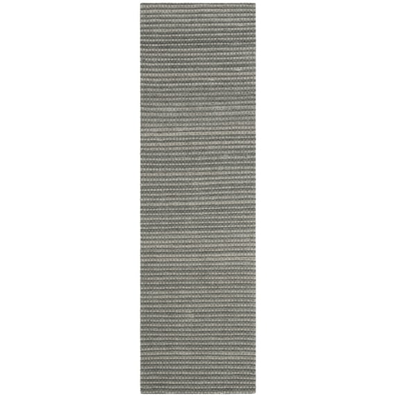 SAFAVIEH Natura Corine Geometric Runner Rug, Dark Grey, 2'3" x 8'