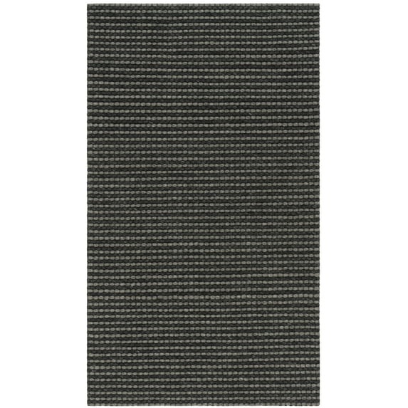 SAFAVIEH Natura Corine Geometric Area Rug, Grey/Black, 4' x 6'
