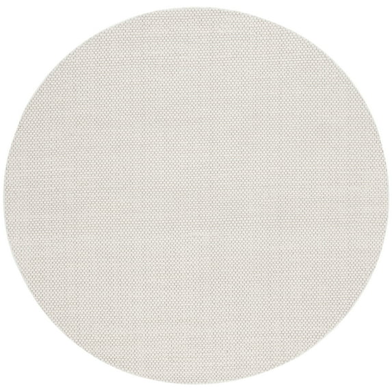 SAFAVIEH Natura Corine Geometric Area Rug, Ivory, 7' x 7' Round