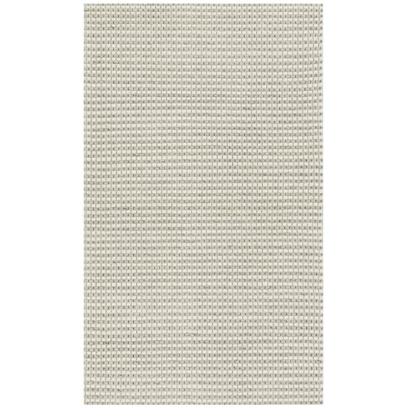 SAFAVIEH Natura Corine Geometric Area Rug, Silver/Ivory, 2'3" x 4'
