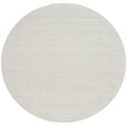 thumbnail image 1 of SAFAVIEH Natura Corine Geometric Area Rug, Silver/Ivory, 7' x 7' Round, 1 of 9