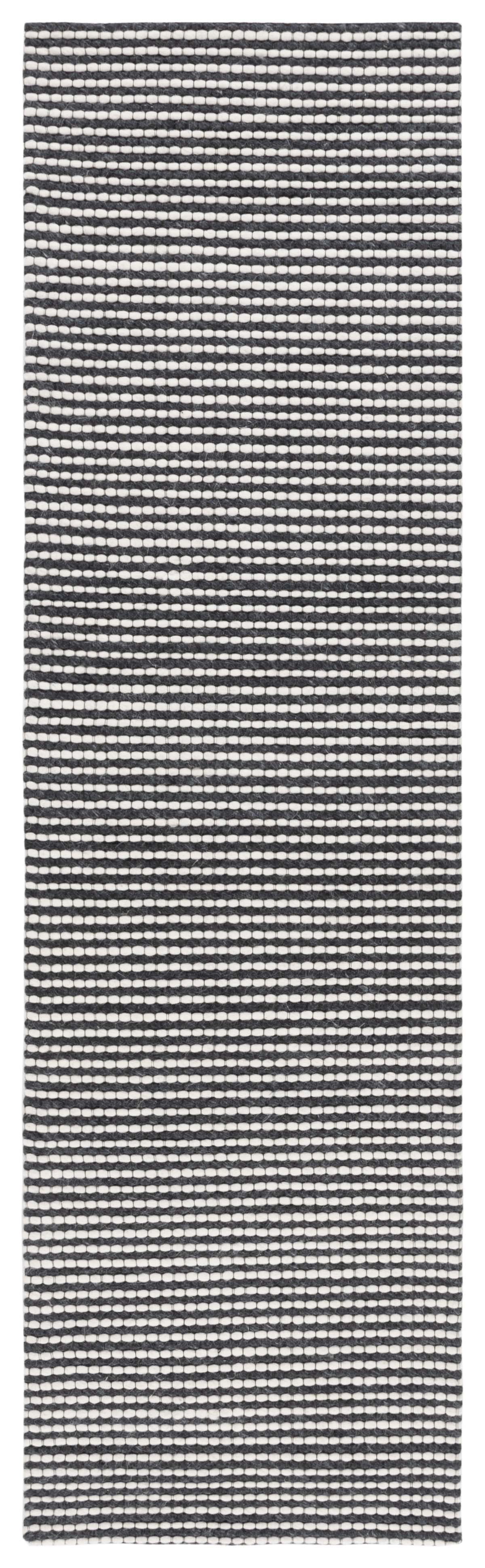 SAFAVIEH Natura Corine Geometric Runner Rug, Ivory/Black, 2'3" x 6'