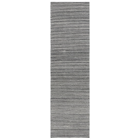 SAFAVIEH Natura Corine Geometric Runner Rug, Ivory/Black, 2'3" x 6'