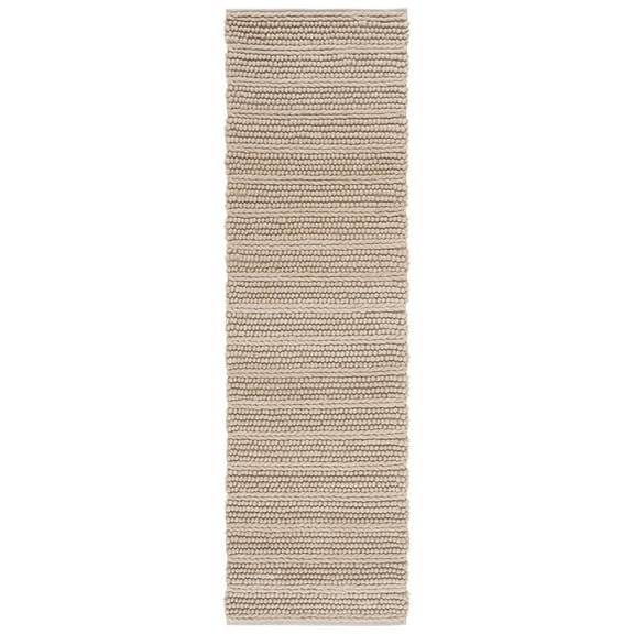 SAFAVIEH Natura Damion Striped Runner Rug, Beige, 2'3" x 8'