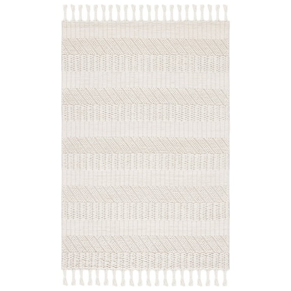 SAFAVIEH Natura Danny Striped Area Rug, Ivory, 8' x 10'