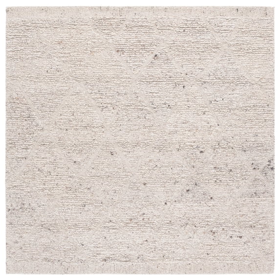 SAFAVIEH Natura Darion Geometric Area Rug, Beige, 6' x 6' Square