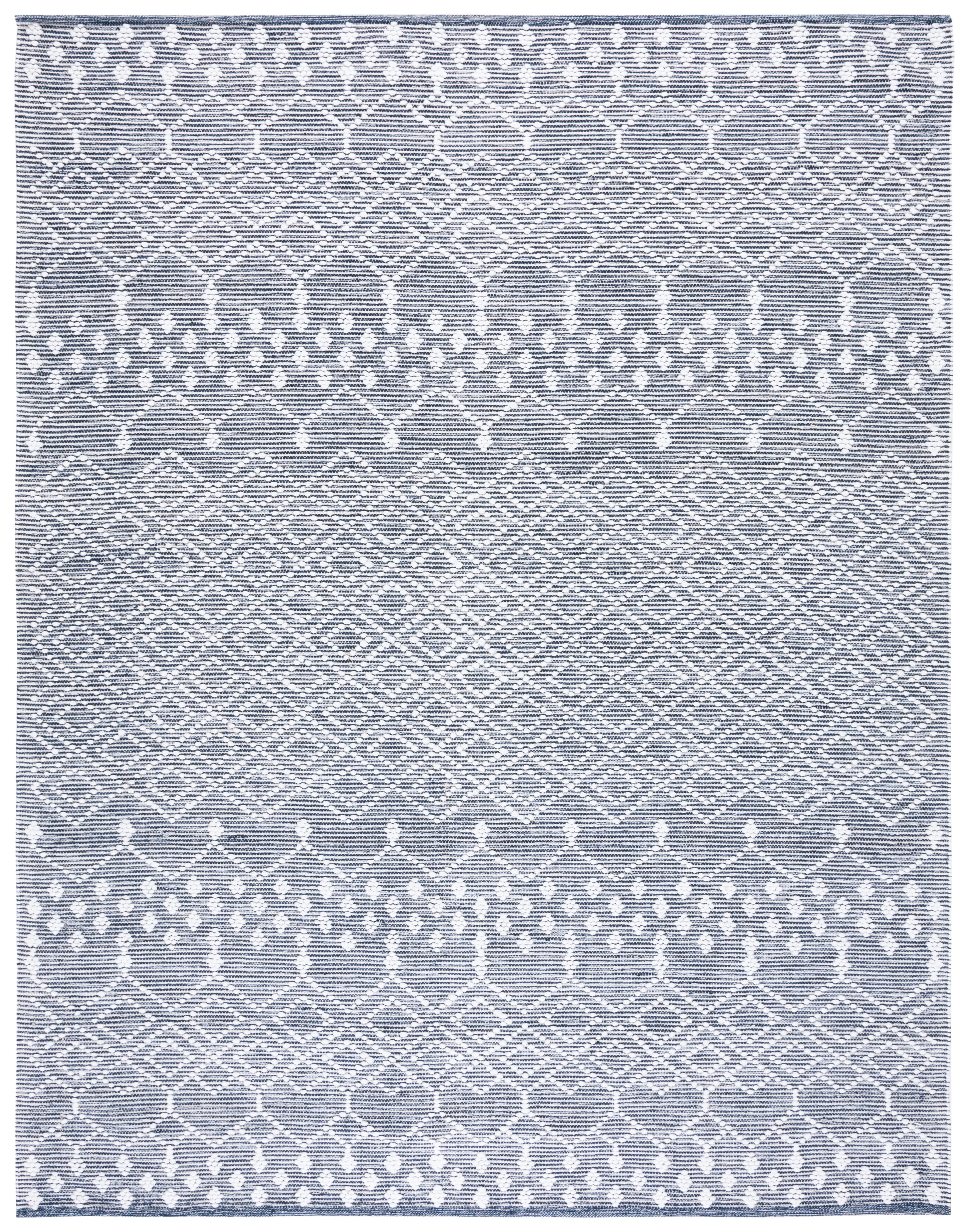 SAFAVIEH Natura Dashiell Geometric Area Rug, Charcoal/Ivory, 8' x 10'