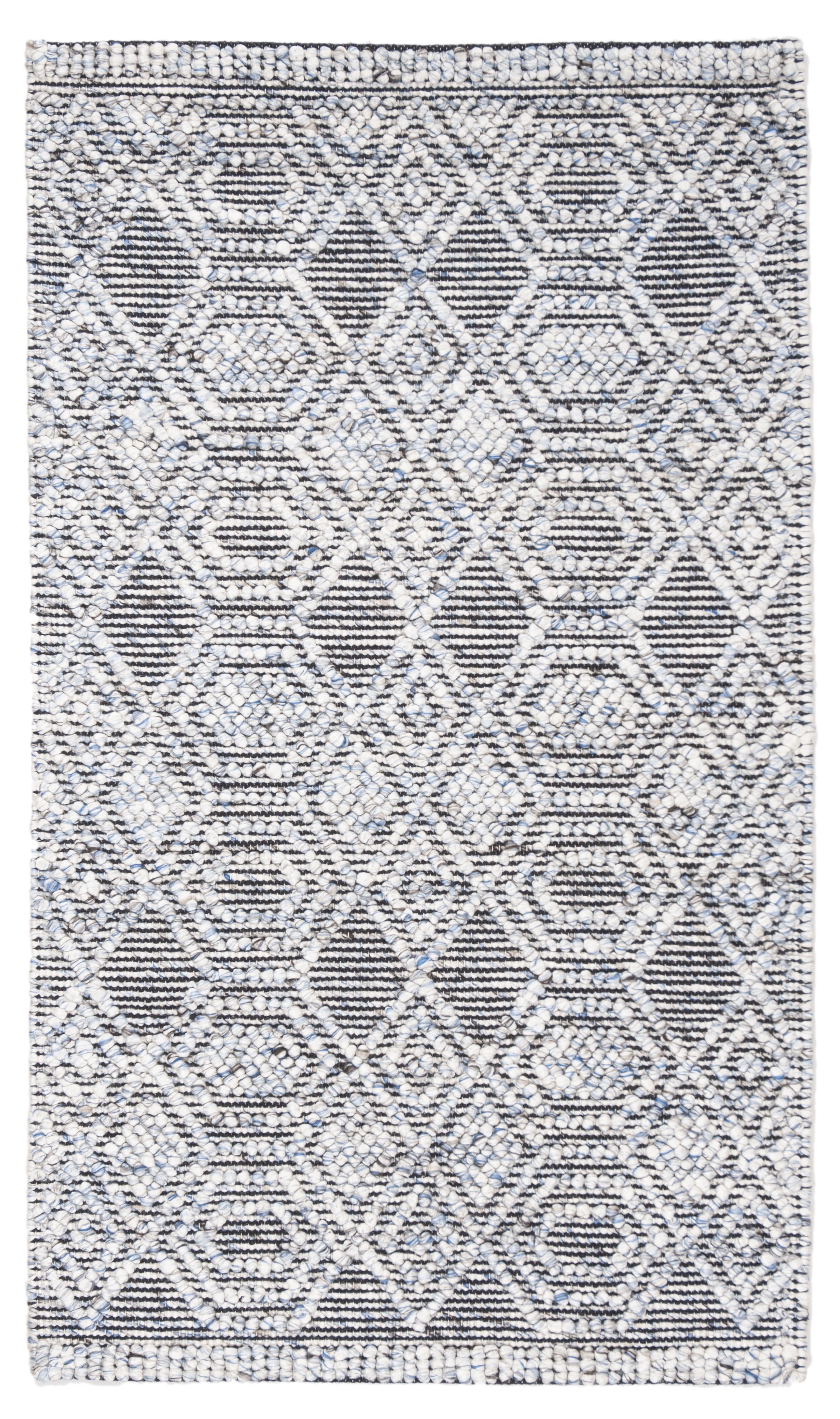 SAFAVIEH Natura Desmond Diamond Area Rug, Blue, 3' x 5'