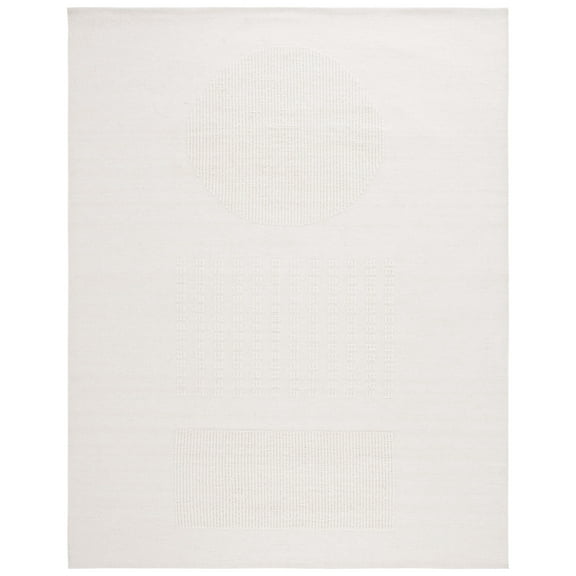 SAFAVIEH Natura Devnet Geometric Area Rug, Ivory, 8' x 10'