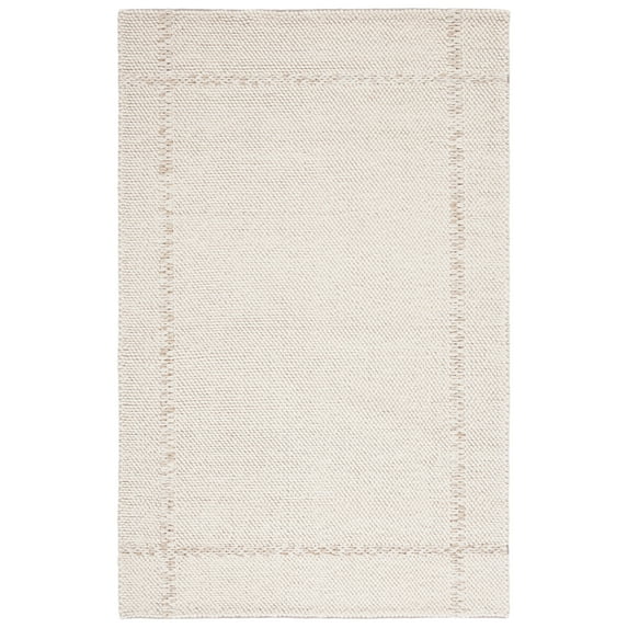 SAFAVIEH Natura Devona Bordered Area Rug, Ivory, 6' x 9'