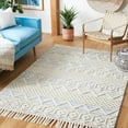 thumbnail image 1 of SAFAVIEH Natura Dortha Geometric Area Rug, Ivory/Light Blue, 3' x 5', 1 of 5