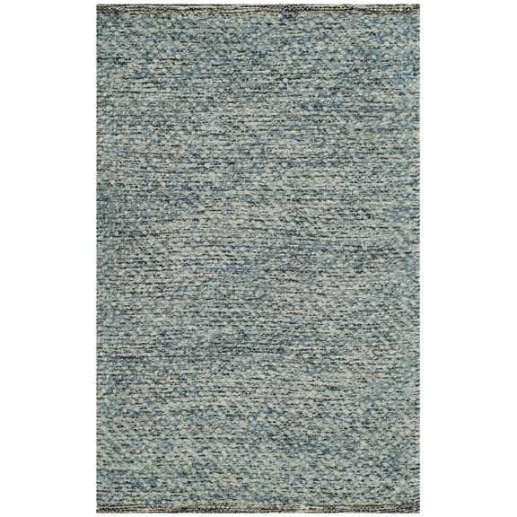 SAFAVIEH Natura Eanna Geometric Wool Area Rug, Blue, 2' x 3'
