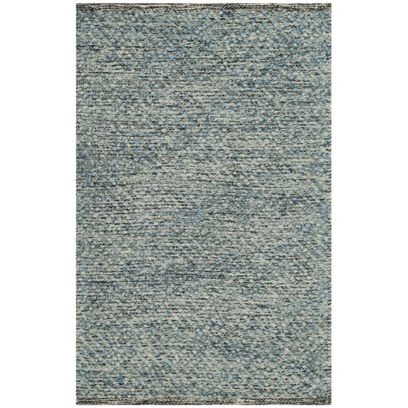 SAFAVIEH Natura Eanna Geometric Wool Area Rug, Blue, 2' x 3'