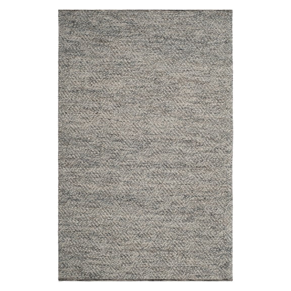 SAFAVIEH Natura Eanna Geometric Wool Runner Rug, Camel/Grey, 2'3" x 12'