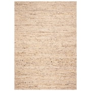 SAFAVIEH Natura Earnestine Solid Area Rug, Beige, 3' x 5'