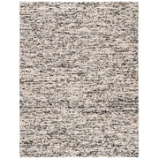 SAFAVIEH Natura Earnestine Solid Area Rug, Beige/Grey, 8' x 10'