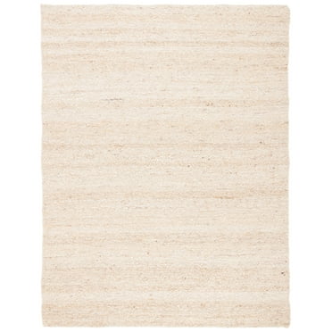 SAFAVIEH Natura Earnestine Solid Area Rug, Ivory, 8' x 10'