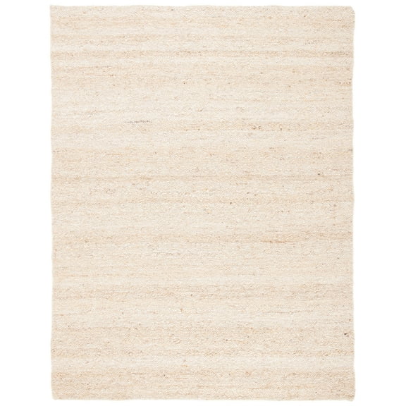 SAFAVIEH Natura Earnestine Solid Area Rug, Ivory, 8' x 10'
