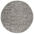 thumbnail image 1 of SAFAVIEH Natura Edith Distressed Area Rug, Black/Ivory, 6' x 6' Round, 1 of 8