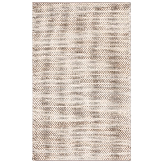 SAFAVIEH Natura Elias Distressed Area Rug, Natural/Beige, 4' x 6'