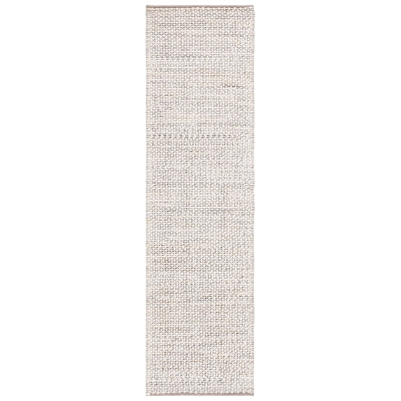 SAFAVIEH Natura Elias Distressed Runner Rug, Natural/Light Grey, 2'3" x 8'