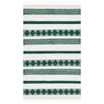 thumbnail image 1 of SAFAVIEH Natura Elvin Geometric Wool Area Rug, Ivory/Green, 4' x 6', 1 of 8