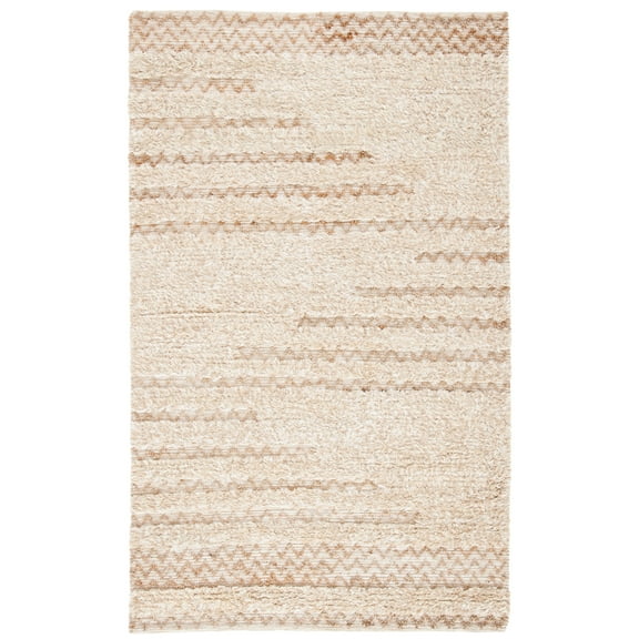 SAFAVIEH Natura Emmit Abstract Area Rug, Beige/Natural, 9' x 12'