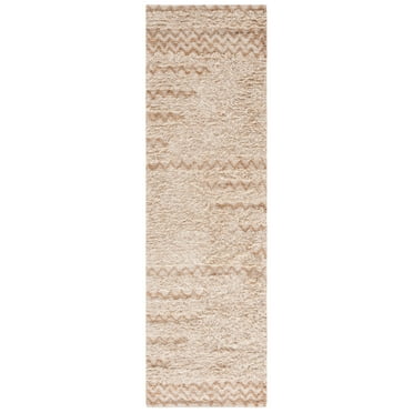 SAFAVIEH Natura Emmit Abstract Runner Rug, Beige/Natural, 2'3" x 8'