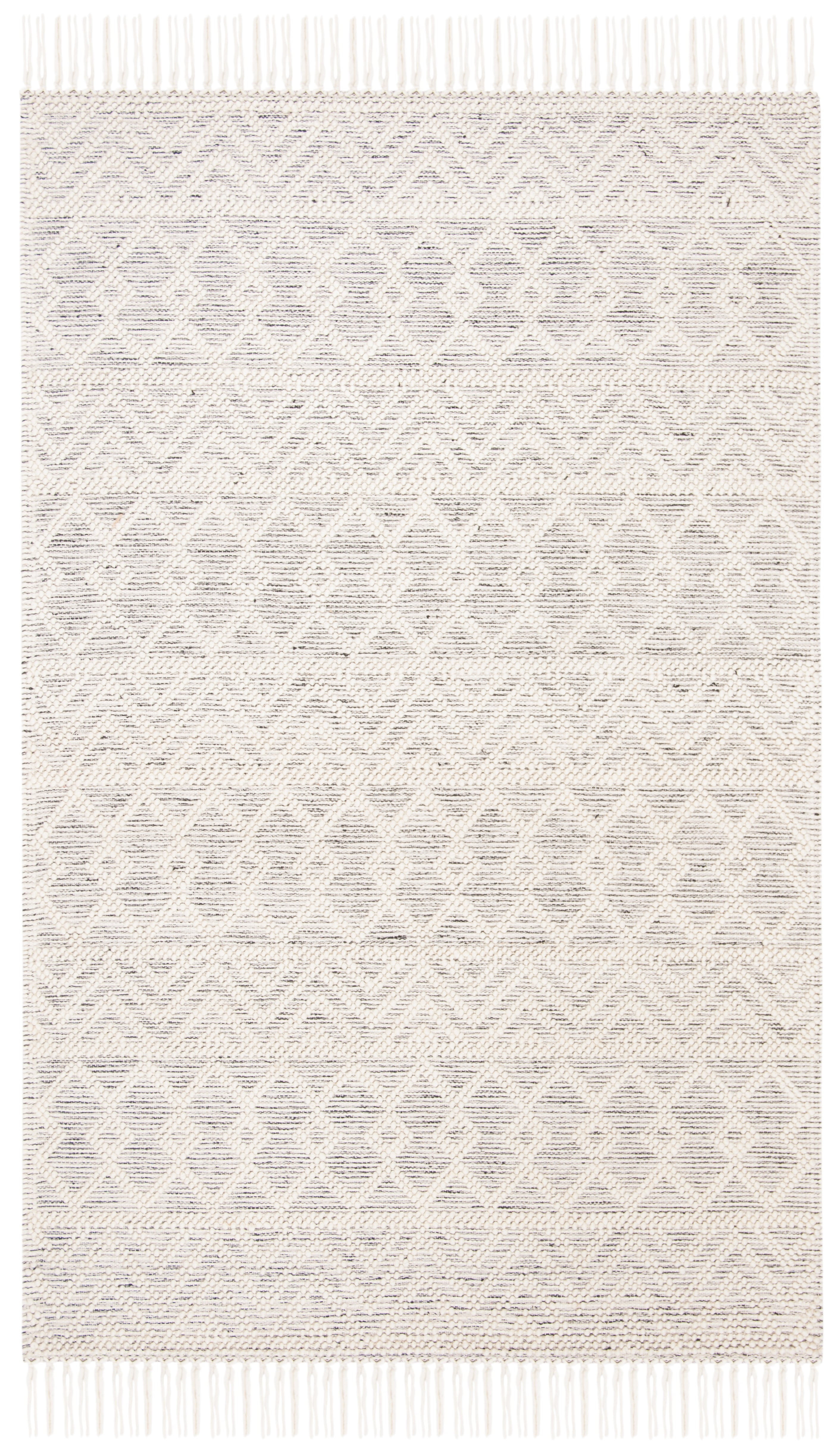 SAFAVIEH Natura Endika Geometric Area Rug, Ivory/Black, 8' x 10'