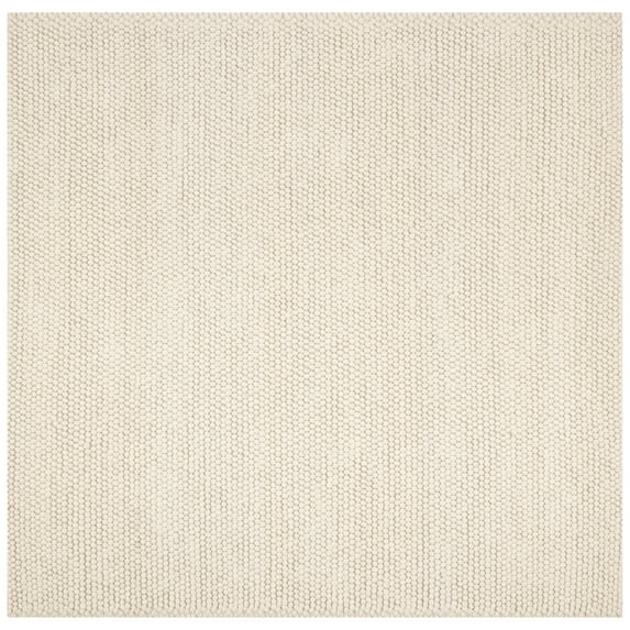 SAFAVIEH Natura Feride Geometric Area Rug, Ivory, 3' x 3' Square