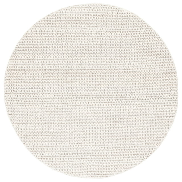 SAFAVIEH Natura Feride Geometric Area Rug, Ivory, 6' x 9' Oval