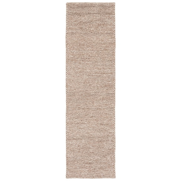 SAFAVIEH Natura Feride Geometric Runner Rug, Brown, 2'3" x 12'