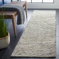 thumbnail image 1 of SAFAVIEH Natura Feride Geometric Runner Rug, Ivory/Multi, 2'3" x 12' - Scandinavian Design, Ivory & Multi, Handmade Wool Blend, Ideal for Living Room, Bedroom, Dining Space, Entryway, Hallway, Kitche, 1 of 11