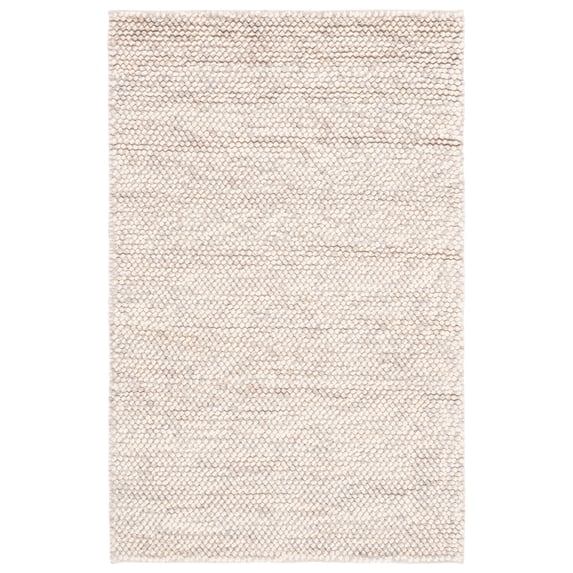 SAFAVIEH Natura Finn Distressed Area Rug, Beige/Ivory, 3' x 5'