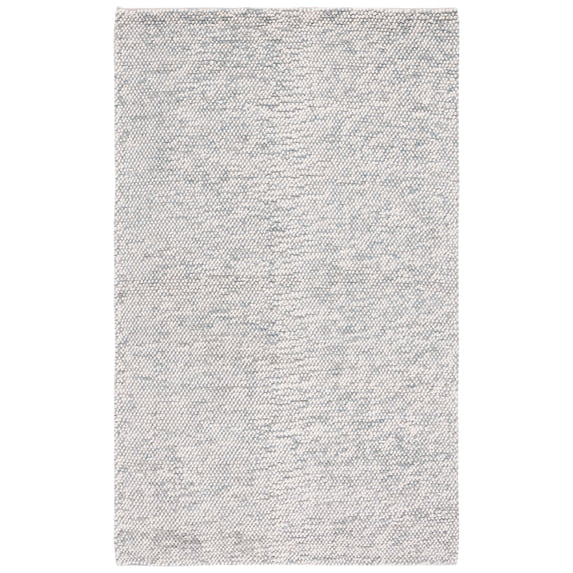 SAFAVIEH Natura Finn Distressed Area Rug, Grey/Ivory, 10' x 14'