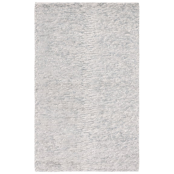 SAFAVIEH Natura Finn Distressed Area Rug, Grey/Ivory, 9' x 12'